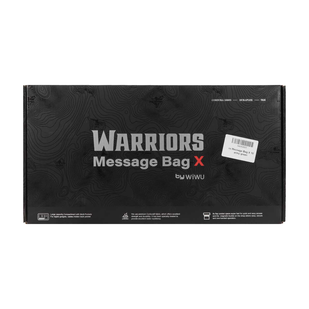 کیف رودوشی Wiwu مدل RS Messge Bag X10 army - سبز