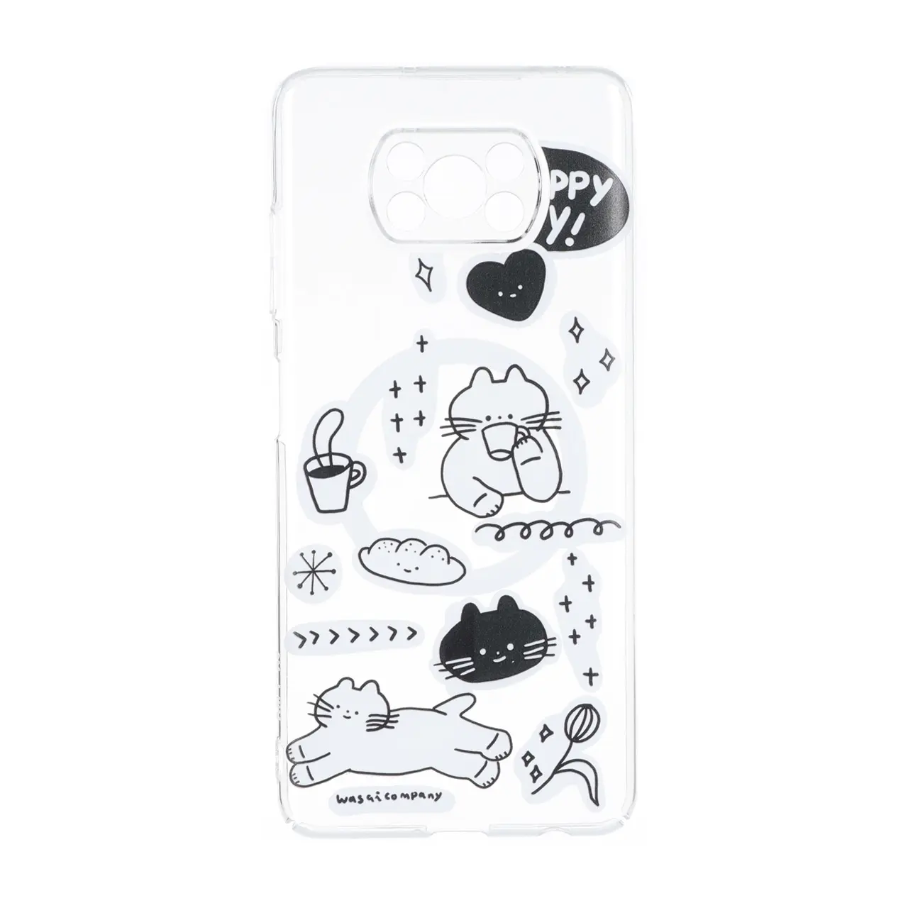 قاب Cute کریستالی طرح مگ سیف محافظ لنزدار Xiaomi Poco X3 / Poco X3 Pro / Poco X3 NFC - کد 27