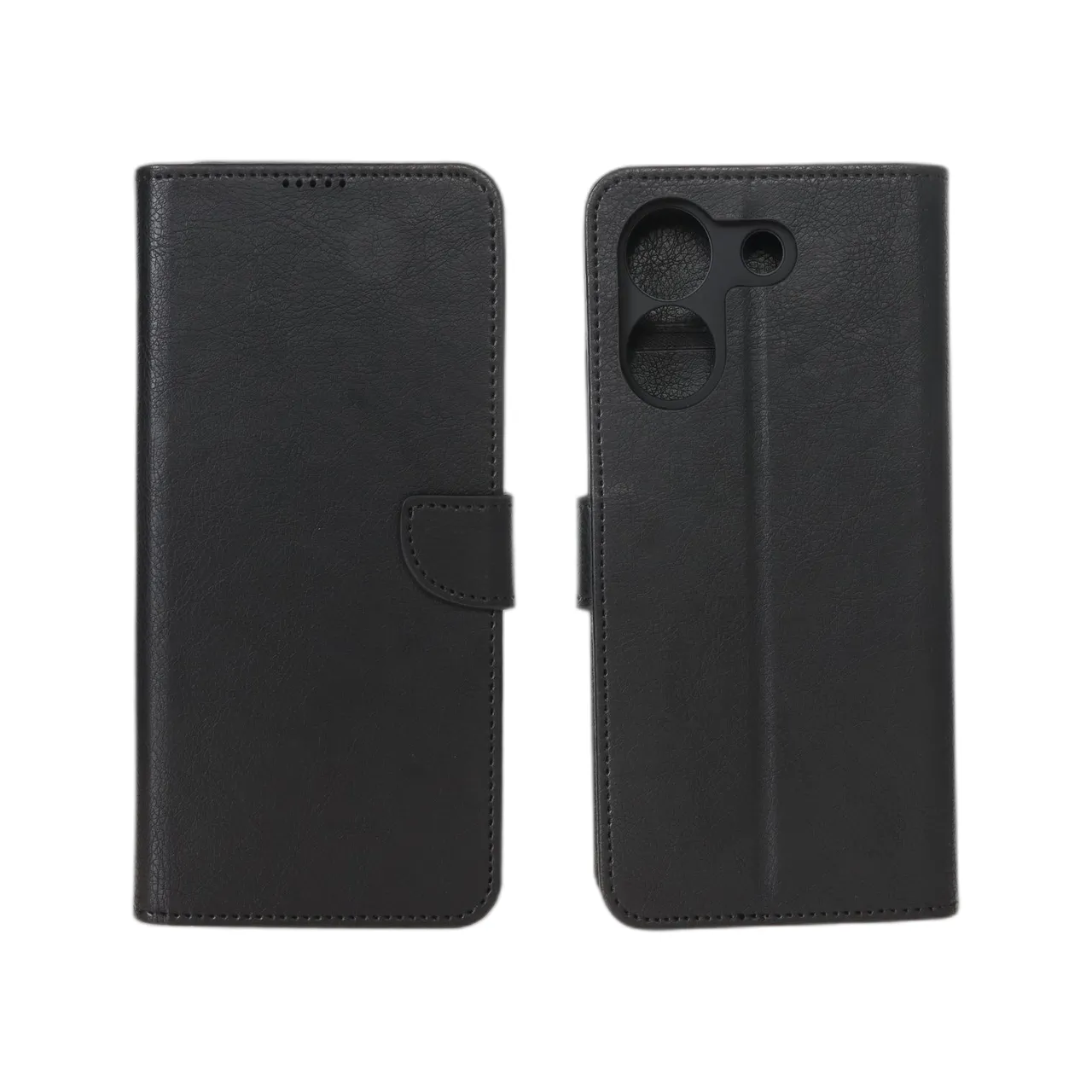کیف چرمی مگنتی محافظ لنزدار مناسب برای شیائومی پوکو M7 پرو 5G - مشکی