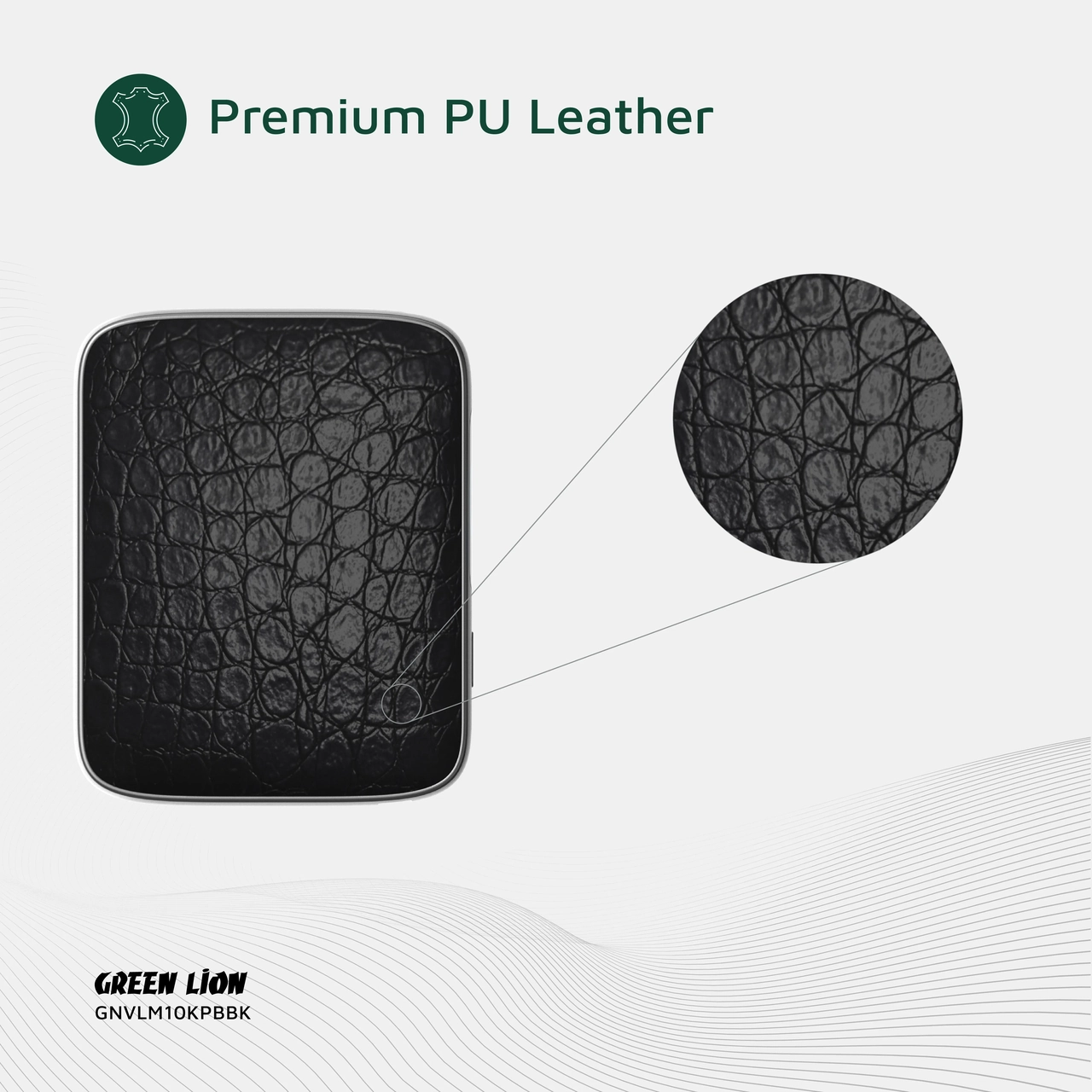 پاوربانک فست شارژ 45 وات Green Lion مدل GNVLM10KPBBK ظرفیت 10000mAh - مشکی