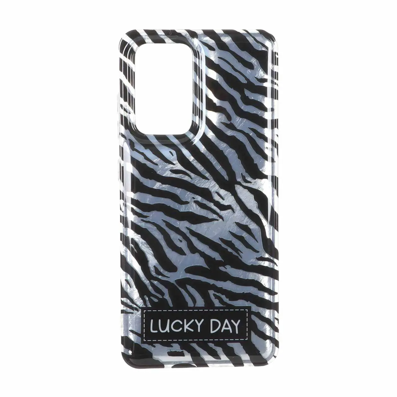 قاب طرح پلنگی Lucky Day دور ژله ای مناسب برای سامسونگ گلکسی A52 / A52s