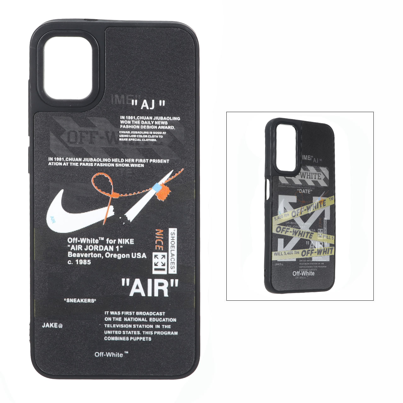 قاب طرح Off-White و Nike Air Jordan 1 مناسب برای سامسونگ گلکسی A04 و M13 5G