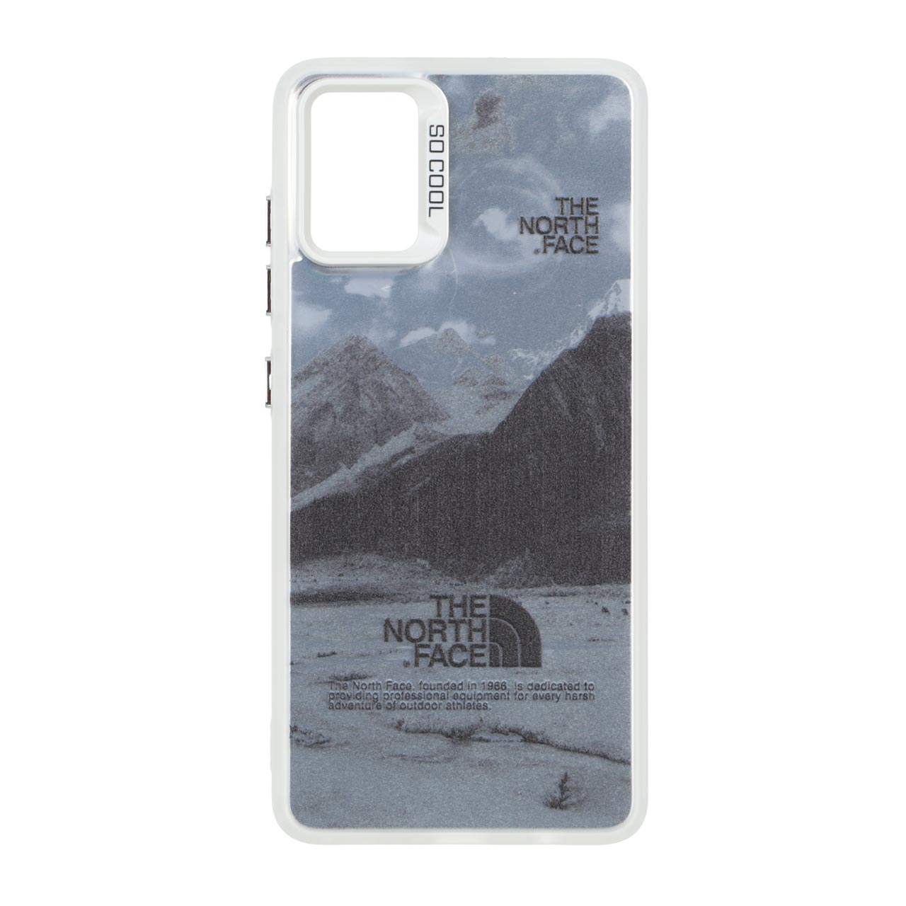 قاب SO COOL طرح North Face کوهستان مناسب برای سامسونگ گلکسی A51 و M40s