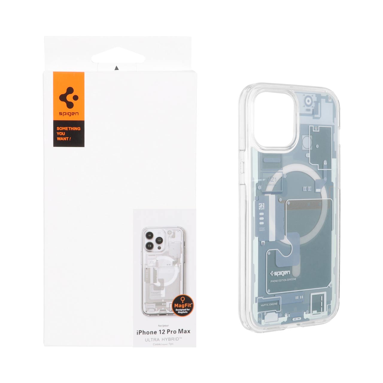 قاب اورجینال Spigen مگ سیف Zero one مدل Apple iPhone 12 Pro Max - طرح 21