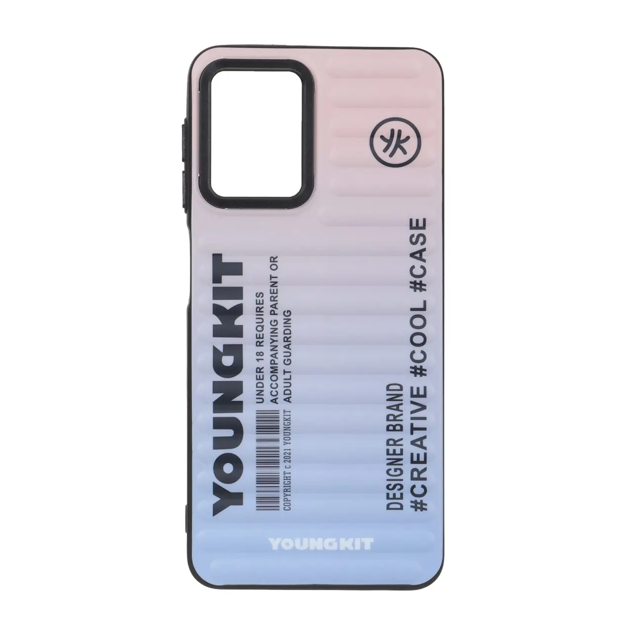 قاب مات Youngkit طرح دار گرادیانت مناسب برای سامسونگ گلکسی A22 4G / M32 4G / F22