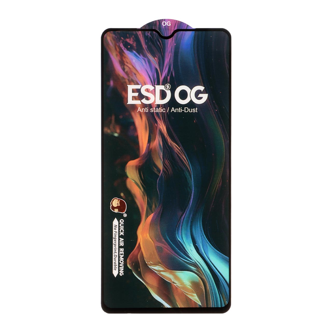 محافظ صفحه نمایش شیشه ای Full Cover ESD OG Monkey مدل Xiaomi Redmi Note 8 Pro / Poco M3 / Redmi 9T / Note 9 4G (بدون پک)