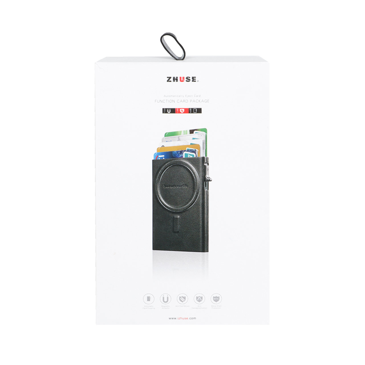 جاکارتی اورجینال ZHUSE چرمی Magsafe - مشکی (پک دار)