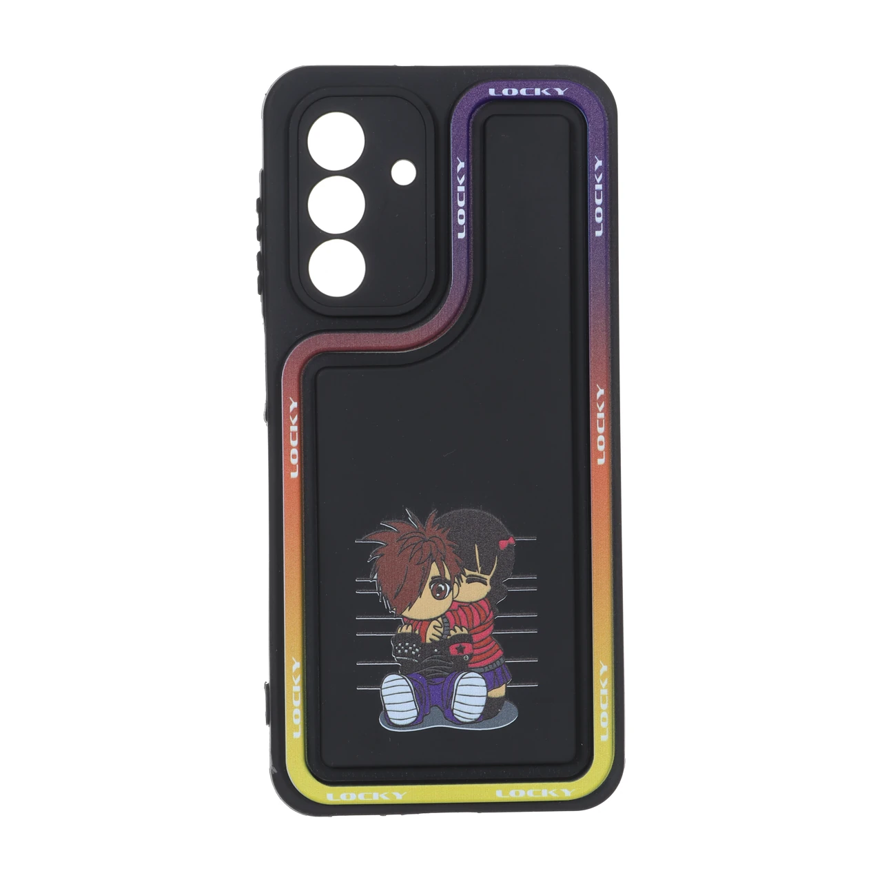 قاب Solid Case منحنی LUCKY طرح دار Samsung Galaxy A17 / A26 - کد 326