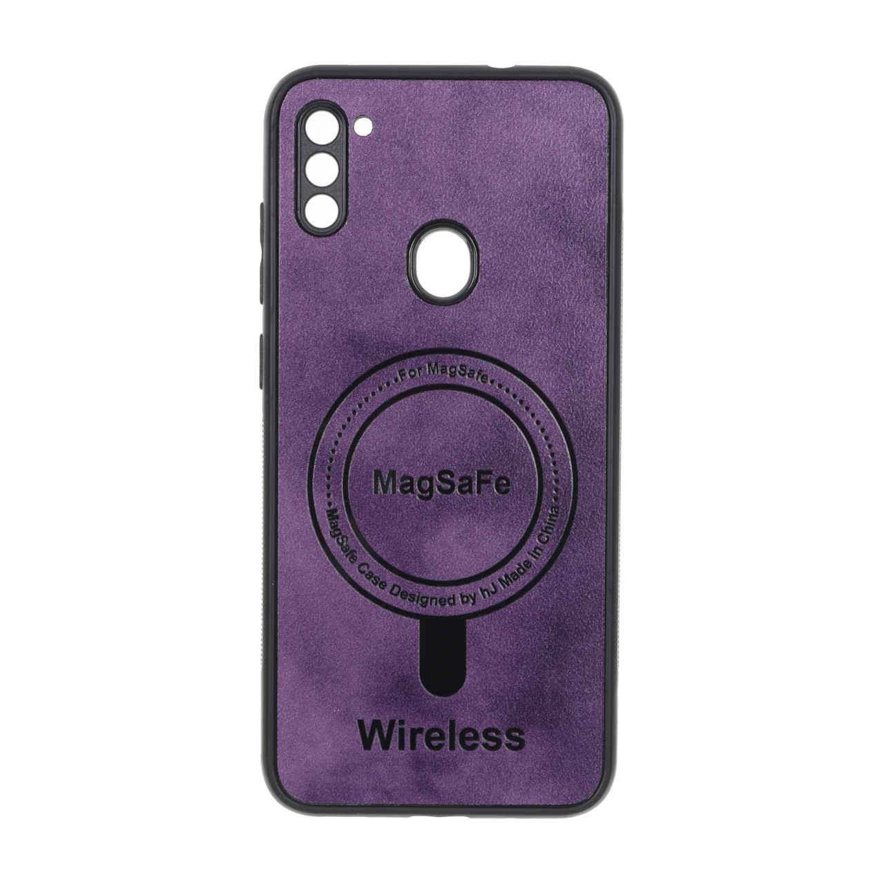 قاب Wireless طرح مگ سیف محافظ لنز برجسته مناسب برای سامسونگ گلکسی A11 / M11