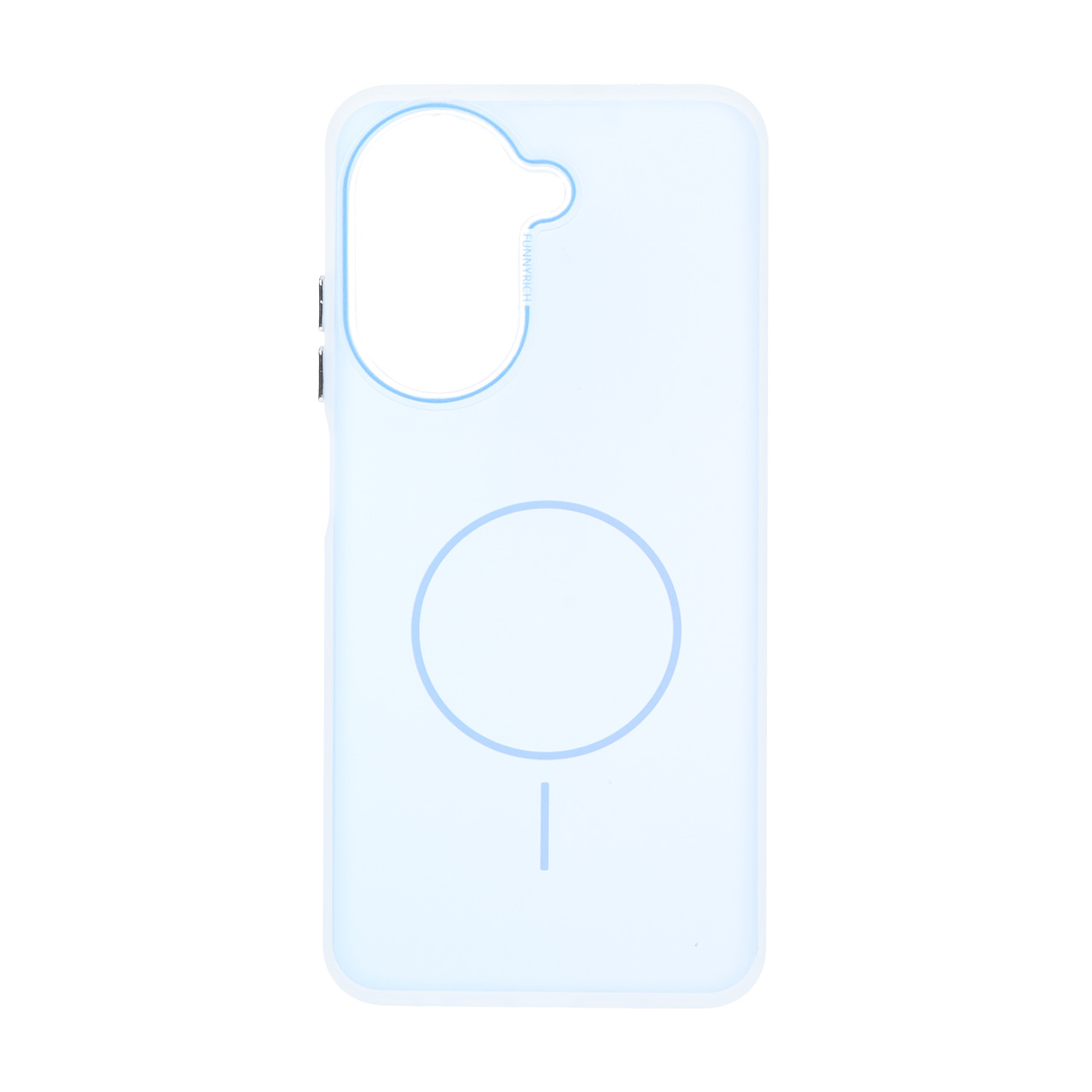 قاب مات Funnyrich طرح مگ سیف دور مات Xiaomi Redmi A7 - آبی کد 1