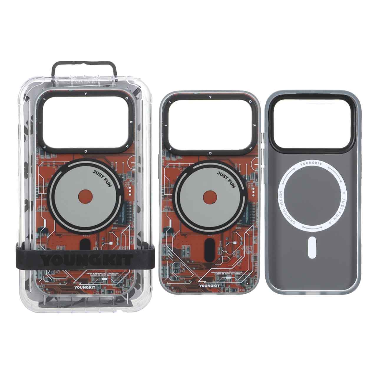 قاب اورجینال YoungKit Magsafe مدل Apple iPhone 17 Pro - طرح 151