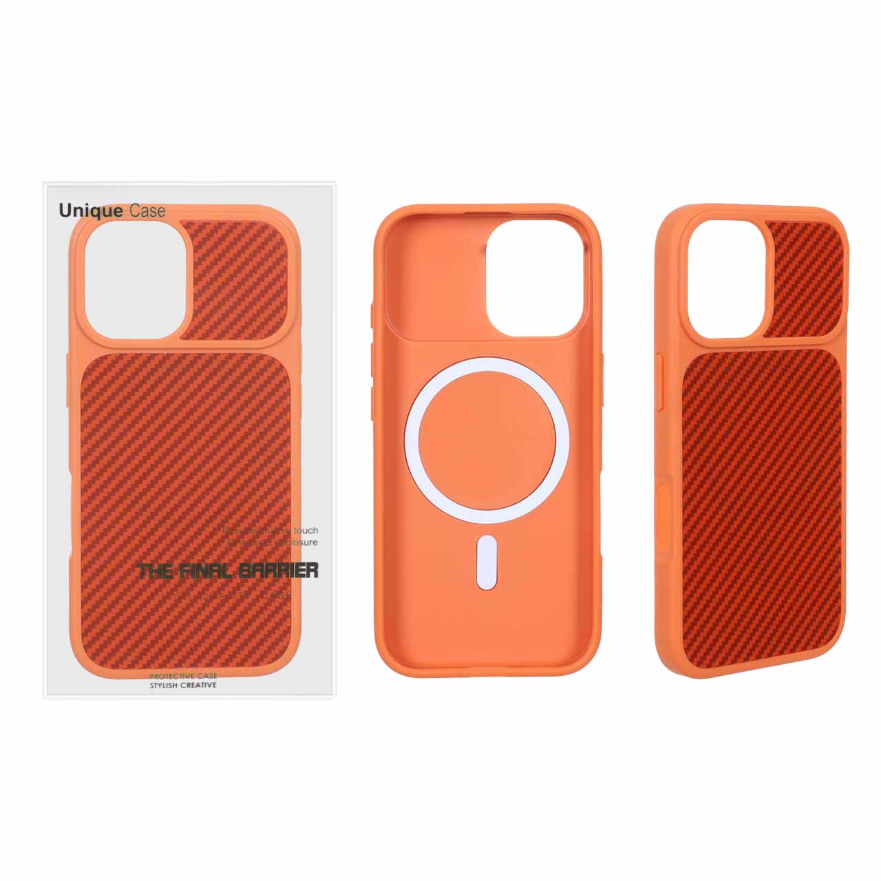 قاب اورجینال Unique Case شطرنجی MagSafe مدل Apple iPhone 17 - طرح 6