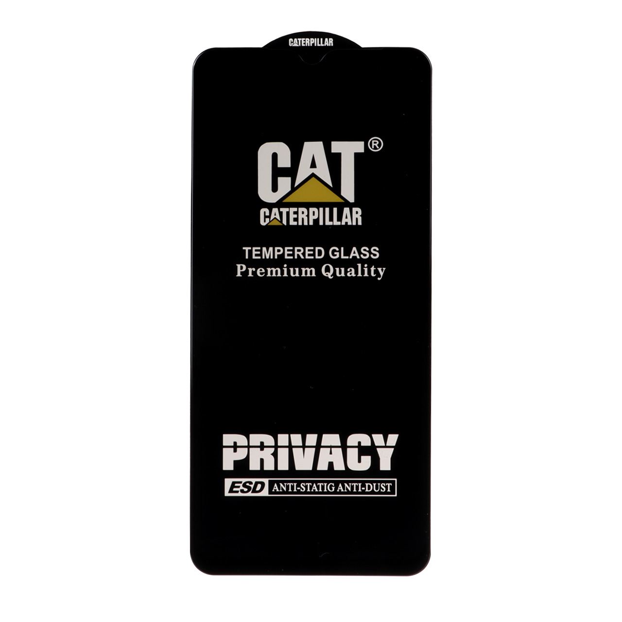محافظ صفحه نمایش شیشه ای Full Cover Privacy Caterpillar مناسب برای Xiaomi Redmi A3 / A3x / Redmi 10C / Redmi 12C / Redmi 11A / Redmi 10 Power / Poco C40 / Poco C55 / C61