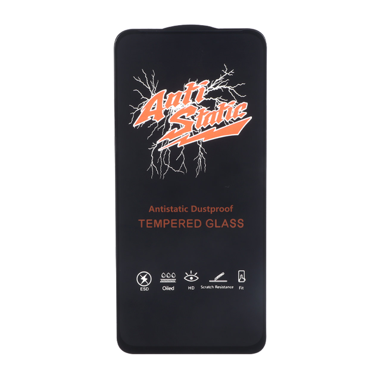 محافظ صفحه نمایش شیشه ای Full Cover Anti Static Glass مدل Xiaomi Redmi 15 / Poco M7 4G