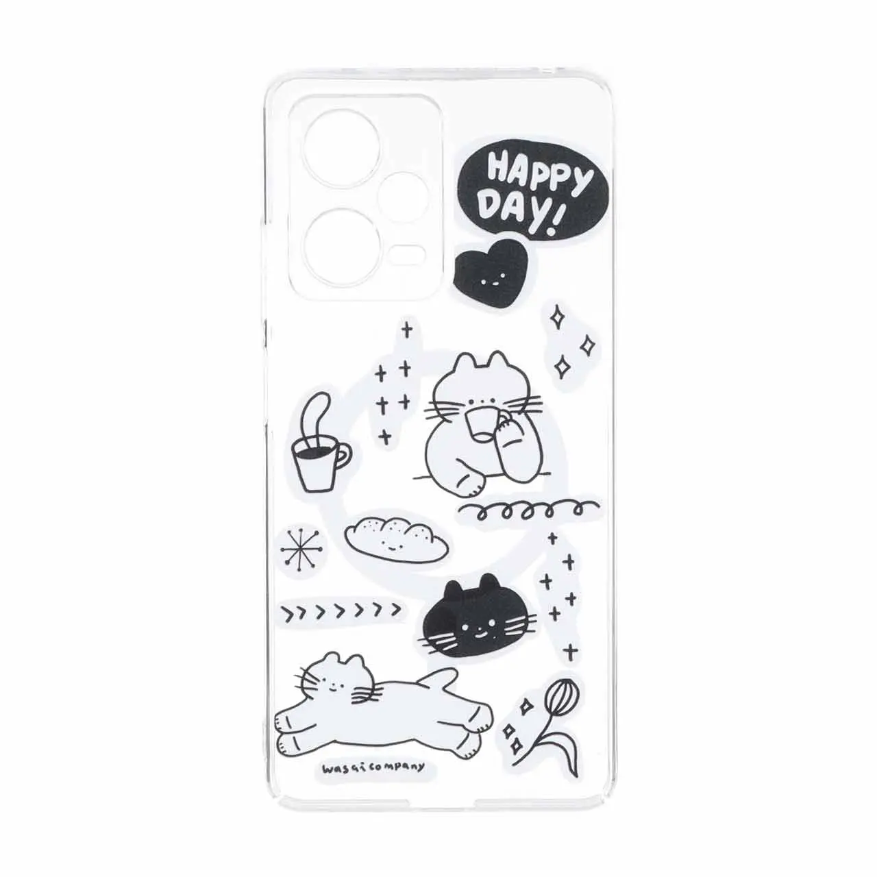 قاب Cute کریستالی طرح مگ سیف محافظ لنزدار Xiaomi Redmi Note 12 Pro 5G - کد 64