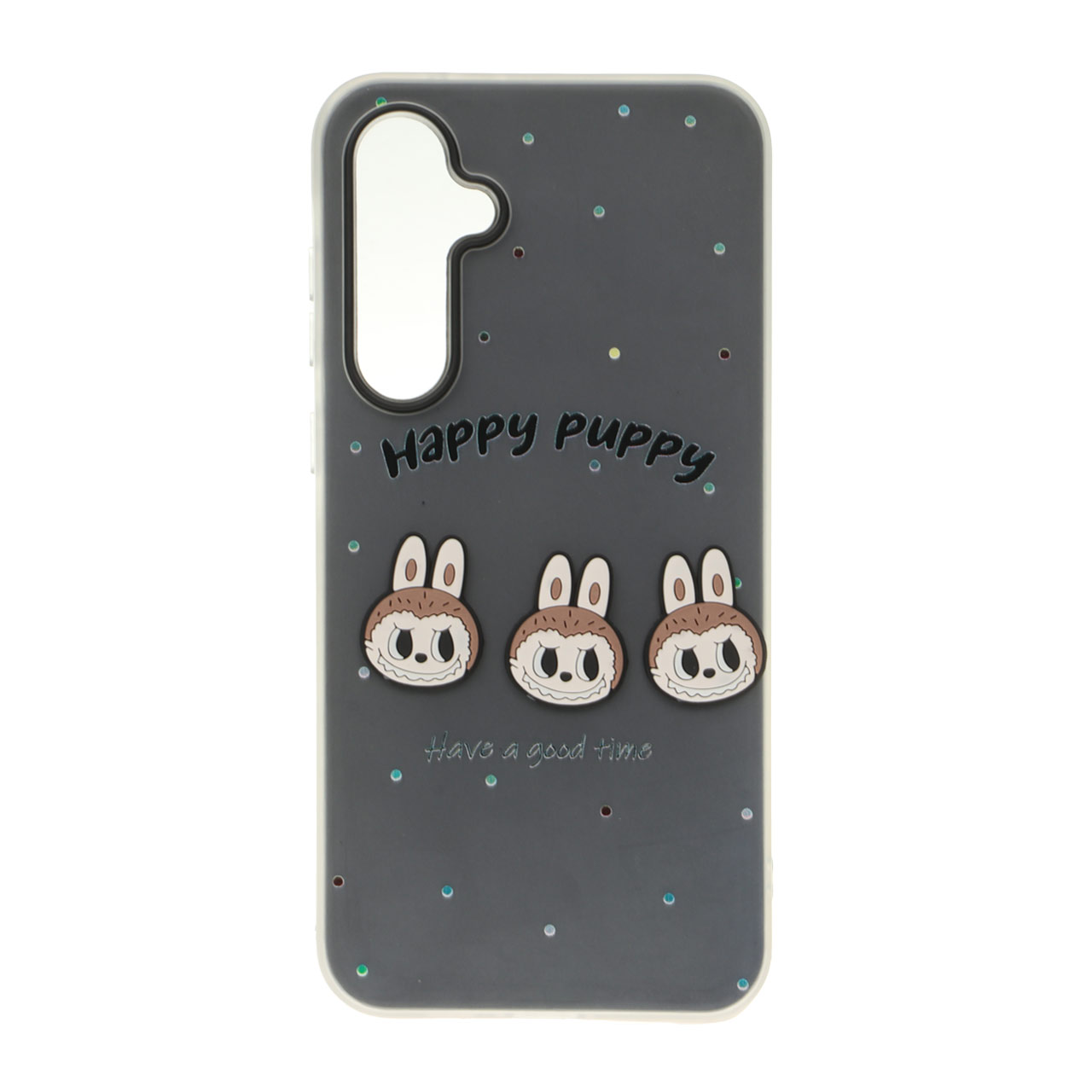 قاب طرح Puppy دو لایه عروسک برجسته مناسب برای سامسونگ گلکسی A35 و A55
