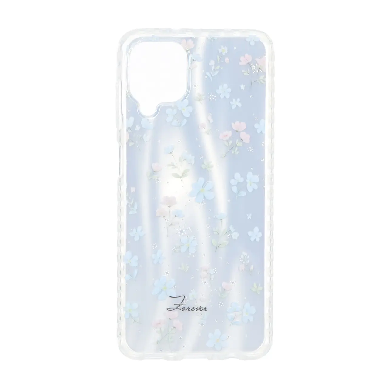 قاب مات ستاره ای دور ژله ای شفاف Samsung Galaxy A12 / M12 / F12 - طرح 144