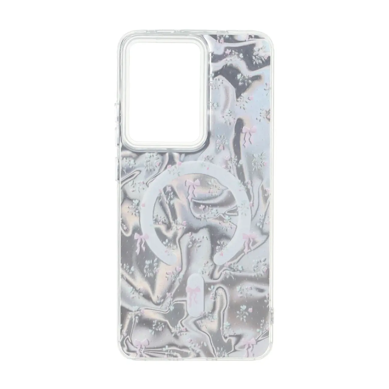 قاب طرح Silver Cloud مگ سیف مناسب برای شیائومی پوکو X7 پرو