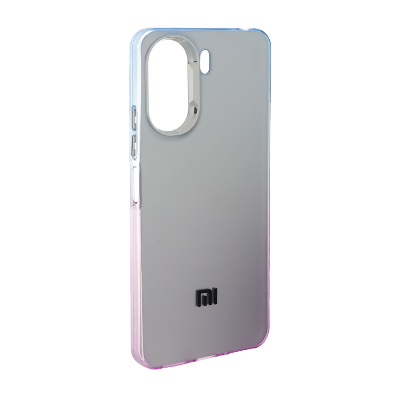 قاب SO COOL لنز متال لوگودار دور رنگی Xiaomi Redmi 13C / Poco C65 - آبی بنفش