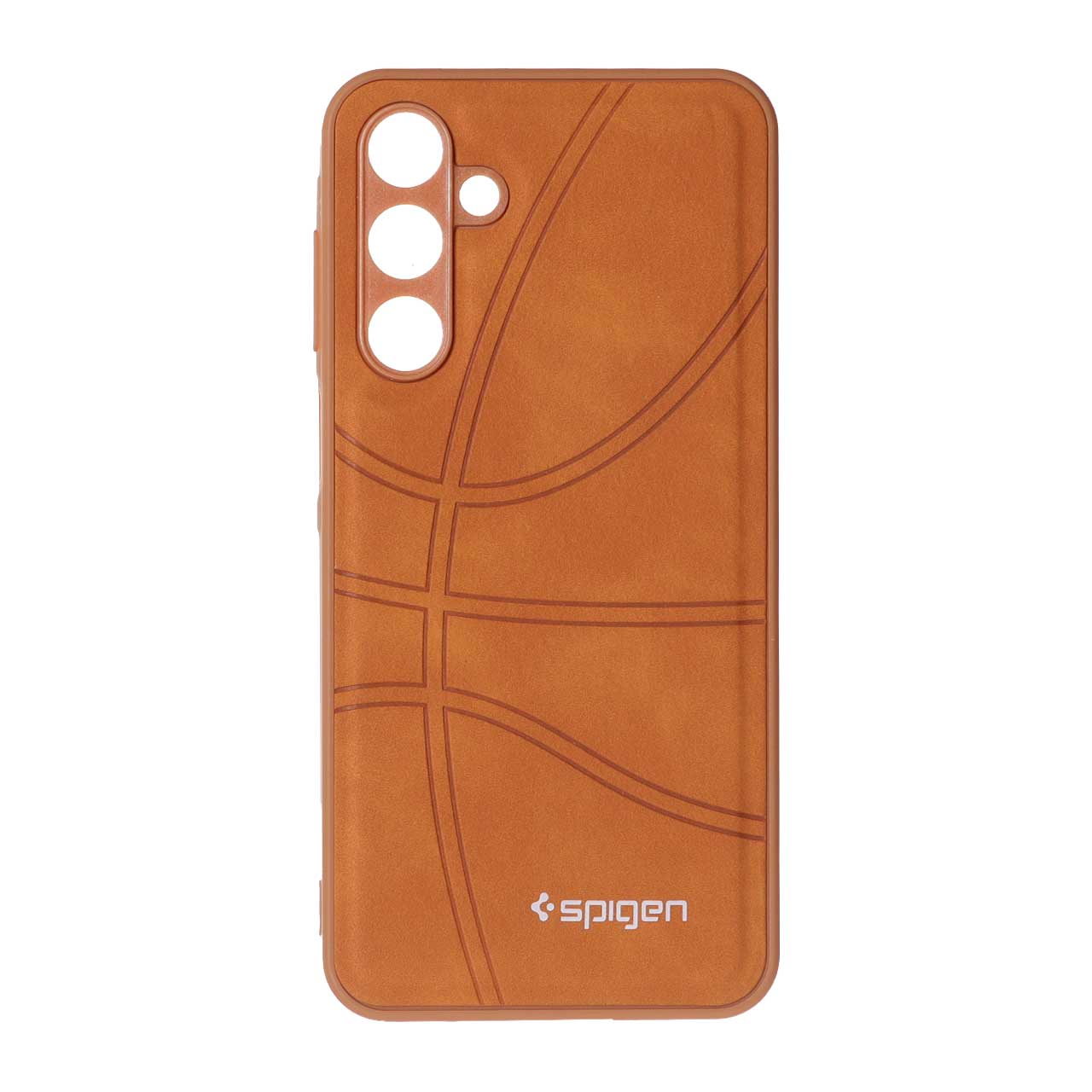 قاب طرح جیر Spigen بسکتبالی عسلی مناسب برای سامسونگ گلکسی A16