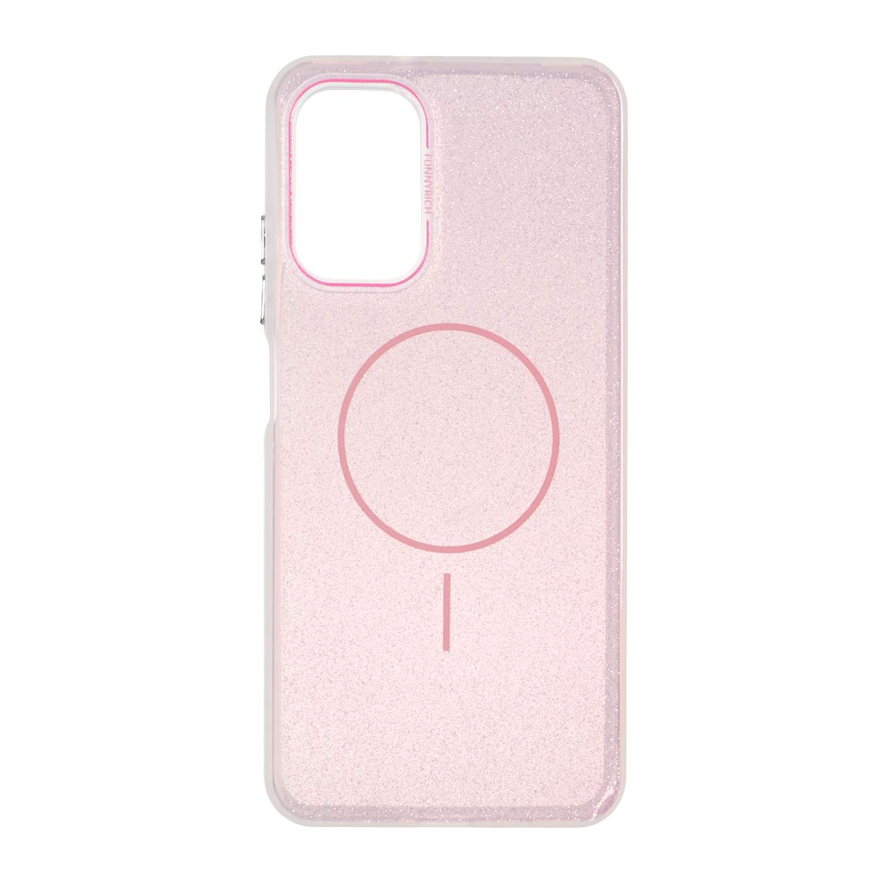 قاب اکلیلی Funnyrich طرح مگ سیف دور مات Xiaomi Poco M3 / Redmi 9T 4G - صورتی