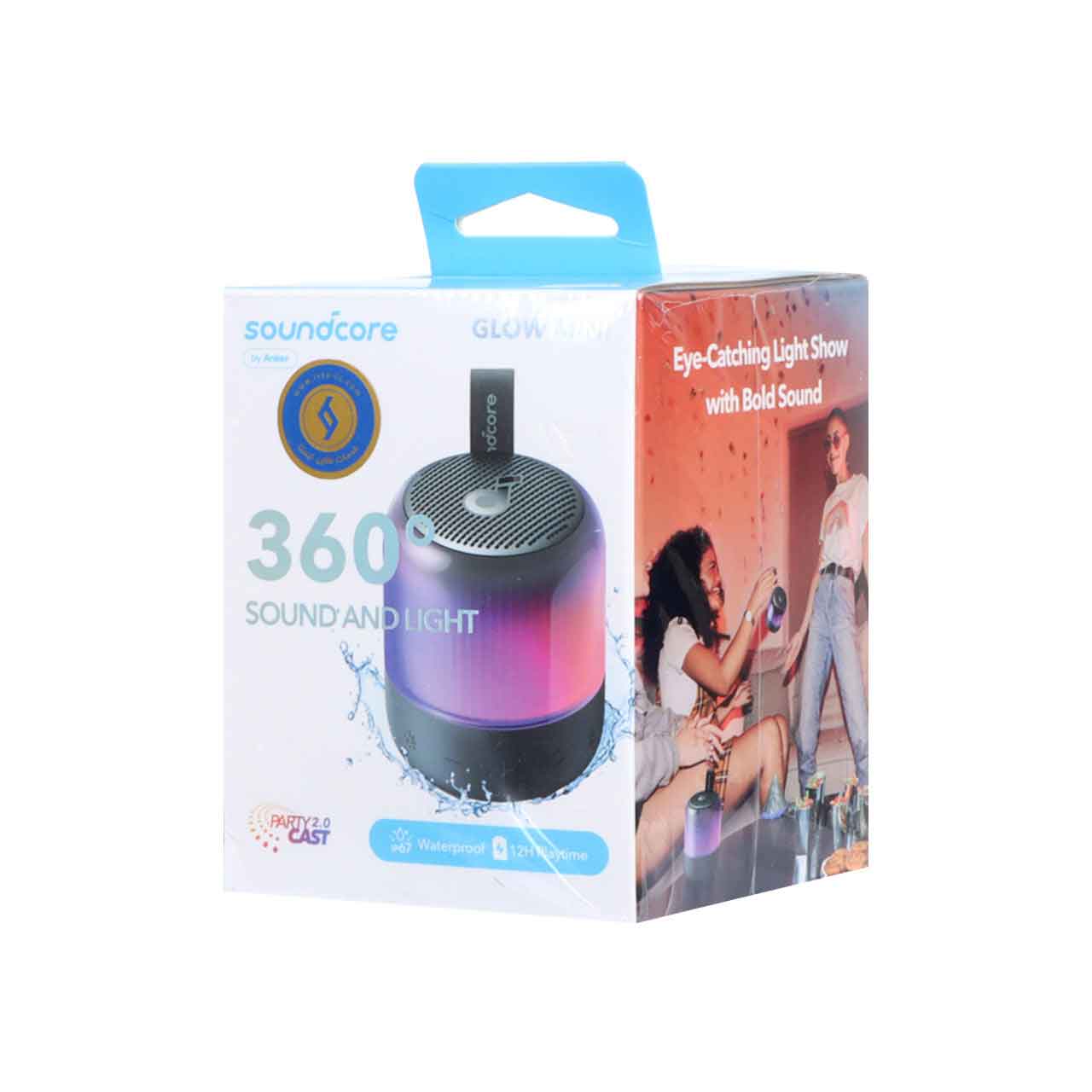 اسپیکر بی سیم ANKER مدل GLOW Mini A3136011 - مشکی