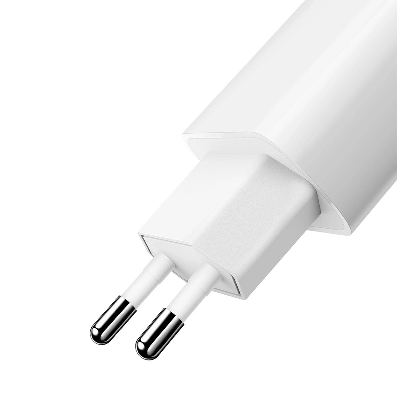 شارژر دیواری فست Mcdodo مدل CH-6721 دو پورت USB همراه با کابل Type-C سفید