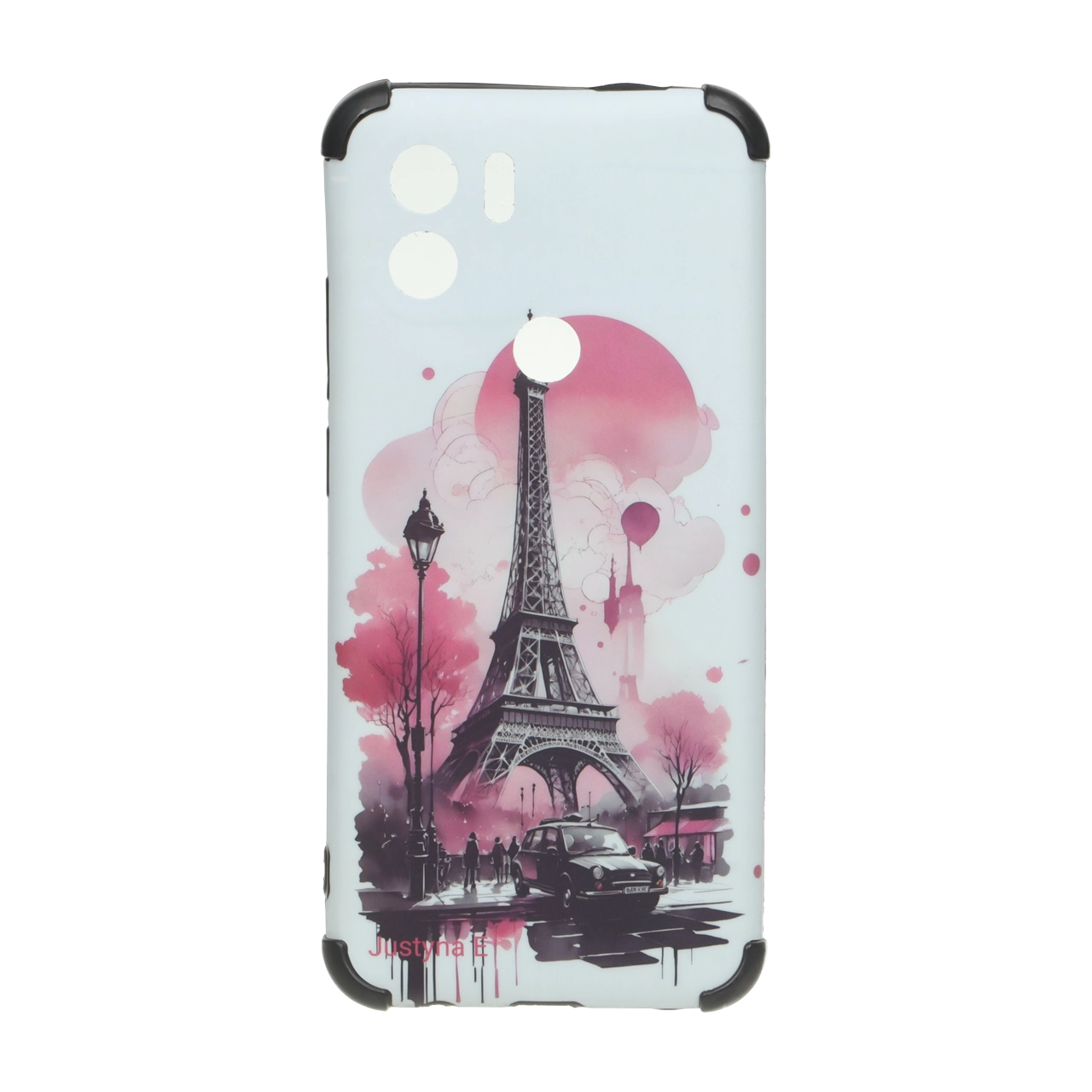 قاب طرح برج ایفل پاریس بامپردار مناسب برای شیائومی ردمی A1 پلاس و ردمی A2 پلاس
