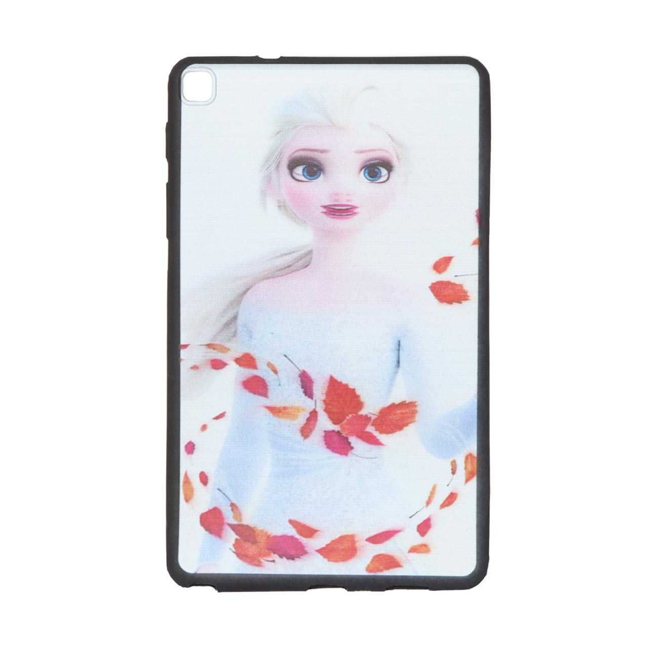قاب ژله ای طرح السا و برگ‌های پاییزی مناسب برای تبلت سامسونگ گلکسی تب A8 2019 مدل SM-P205