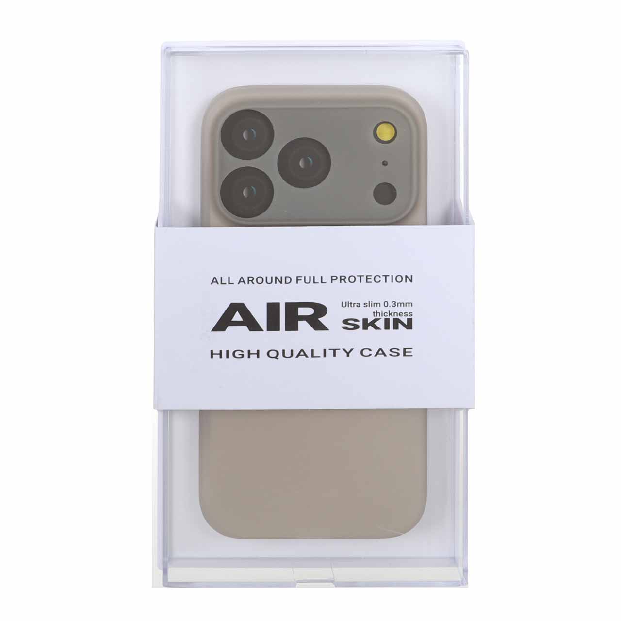 قاب Original KZDoo Air Skin مدل Apple iPhone 17 Pro - تیتانیوم خاکستری