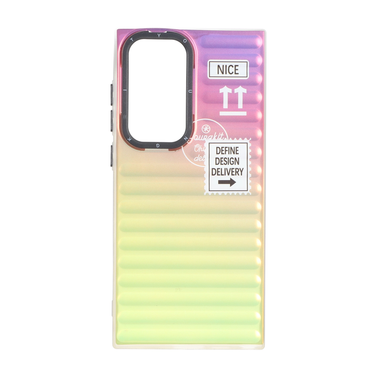 قاب یانگ کیت هولوگرامی طرح دار دور مات Samsung Galaxy S23 Ultra - کد 82