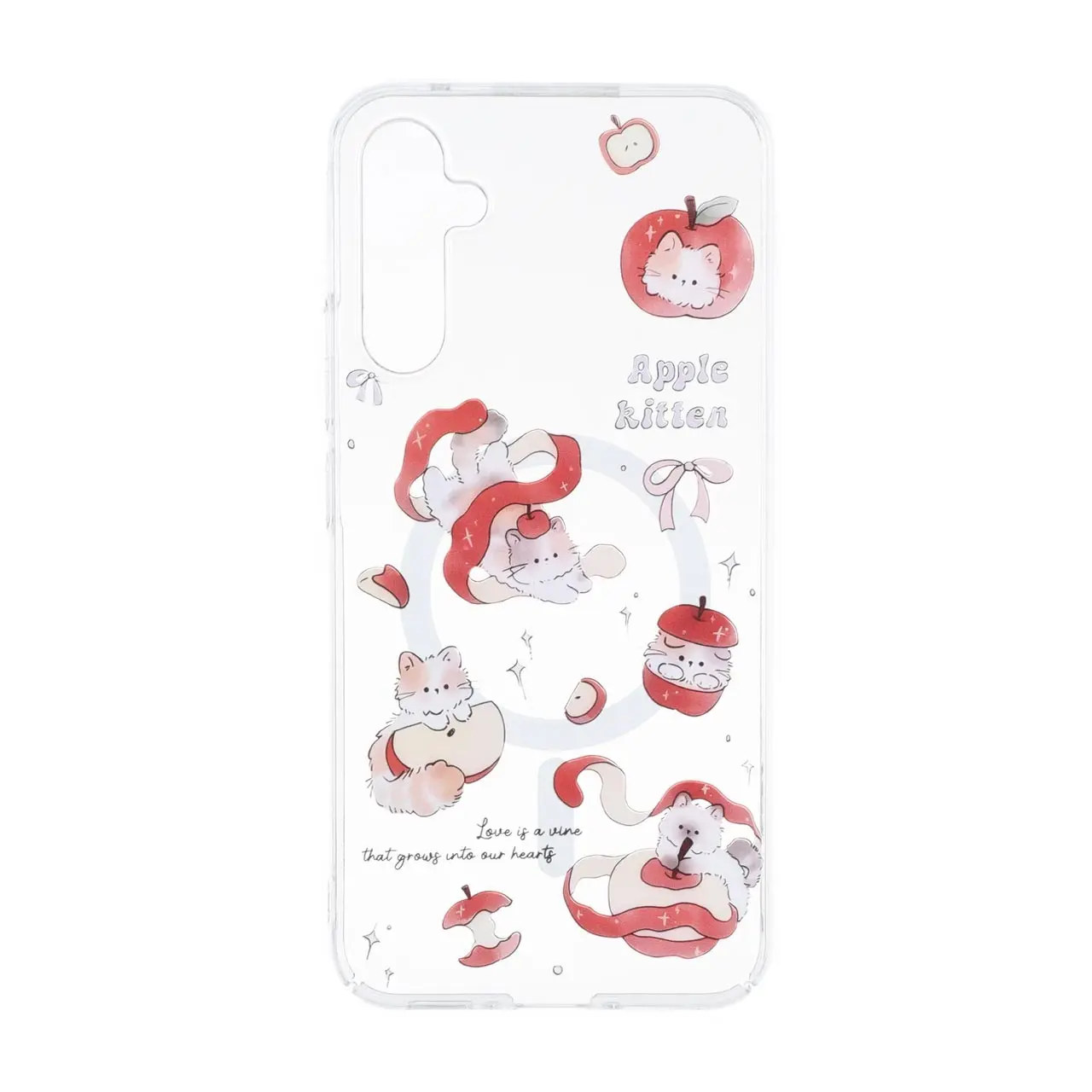 قاب Cute کریستالی طرح مگ سیف Samsung Galaxy A34 - کد 252
