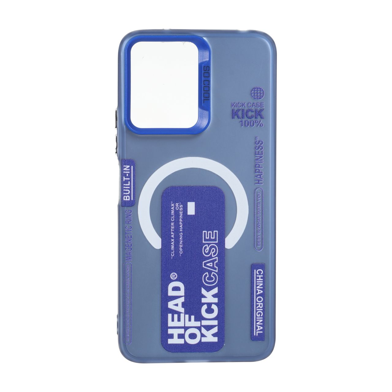 قاب SO COOL طرح مگ سیف Kick Case آبی مناسب برای شیائومی ردمی 12 و پوکو ام 6 پرو 5G