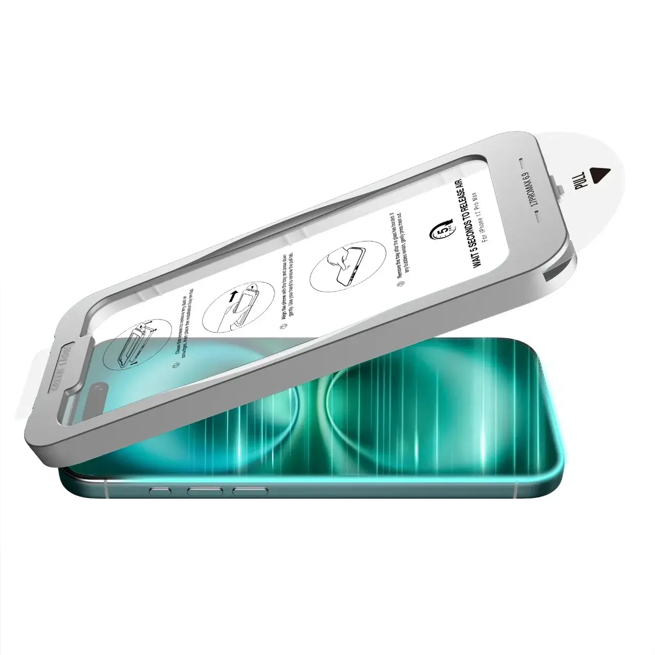 محافظ صفحه نمایش Green Lion Picasso 3D Glass مناسب برای آیفون ۱۷ ایر