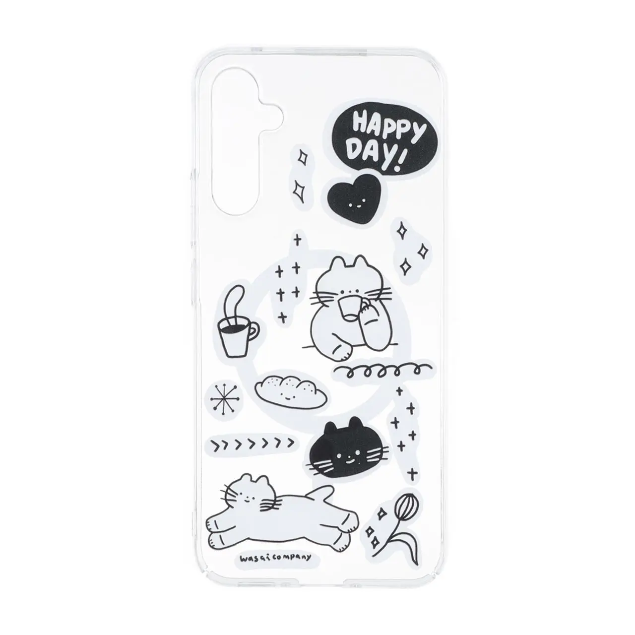 قاب Cute کریستالی طرح مگ سیف Samsung Galaxy A34 - کد 260