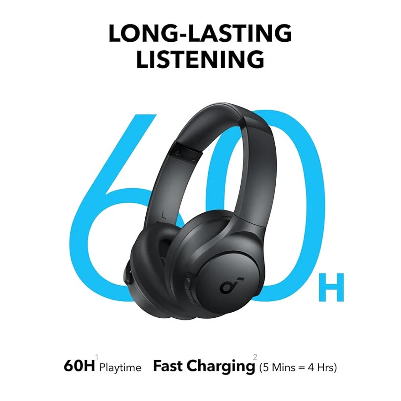 هدفون بی سیم Anker مدل Soundcore Q11i A3005HA1 - خاکستری