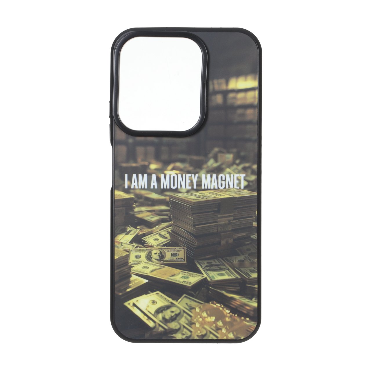 قاب طرح I Am A Money Magnet پشت سخت مات مناسب برای شیائومی ردمی 15C و پوکو C85