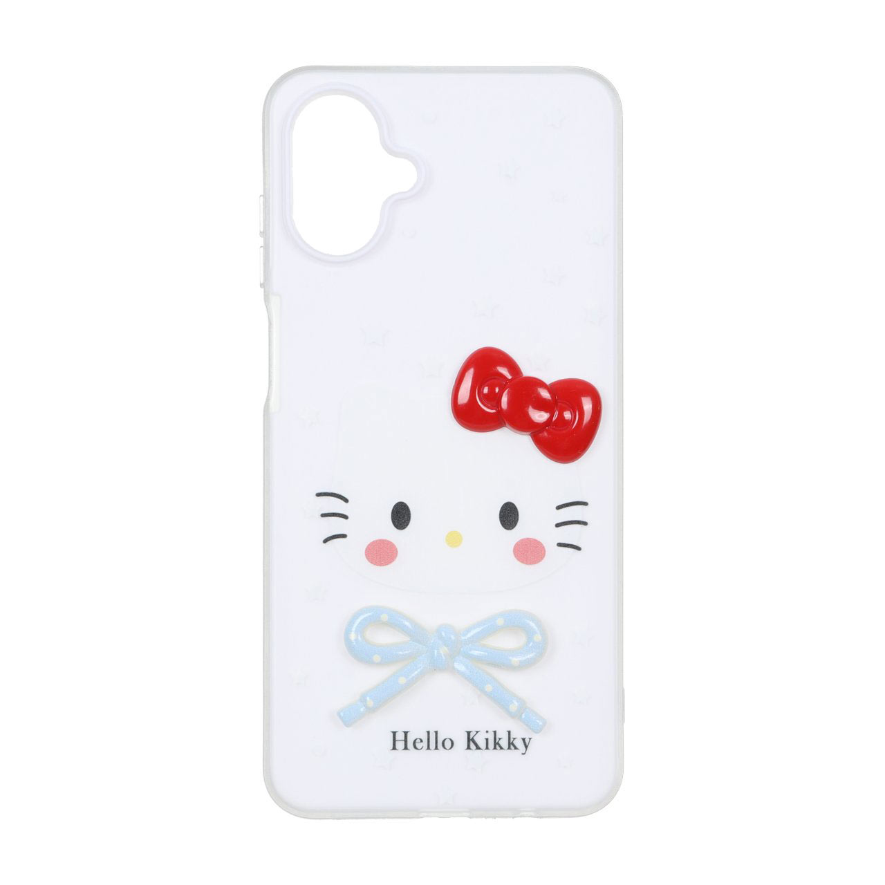 قاب طرح Kitty پاپیون برجسته دو لایه مات مناسب برای سامسونگ گلکسی A07