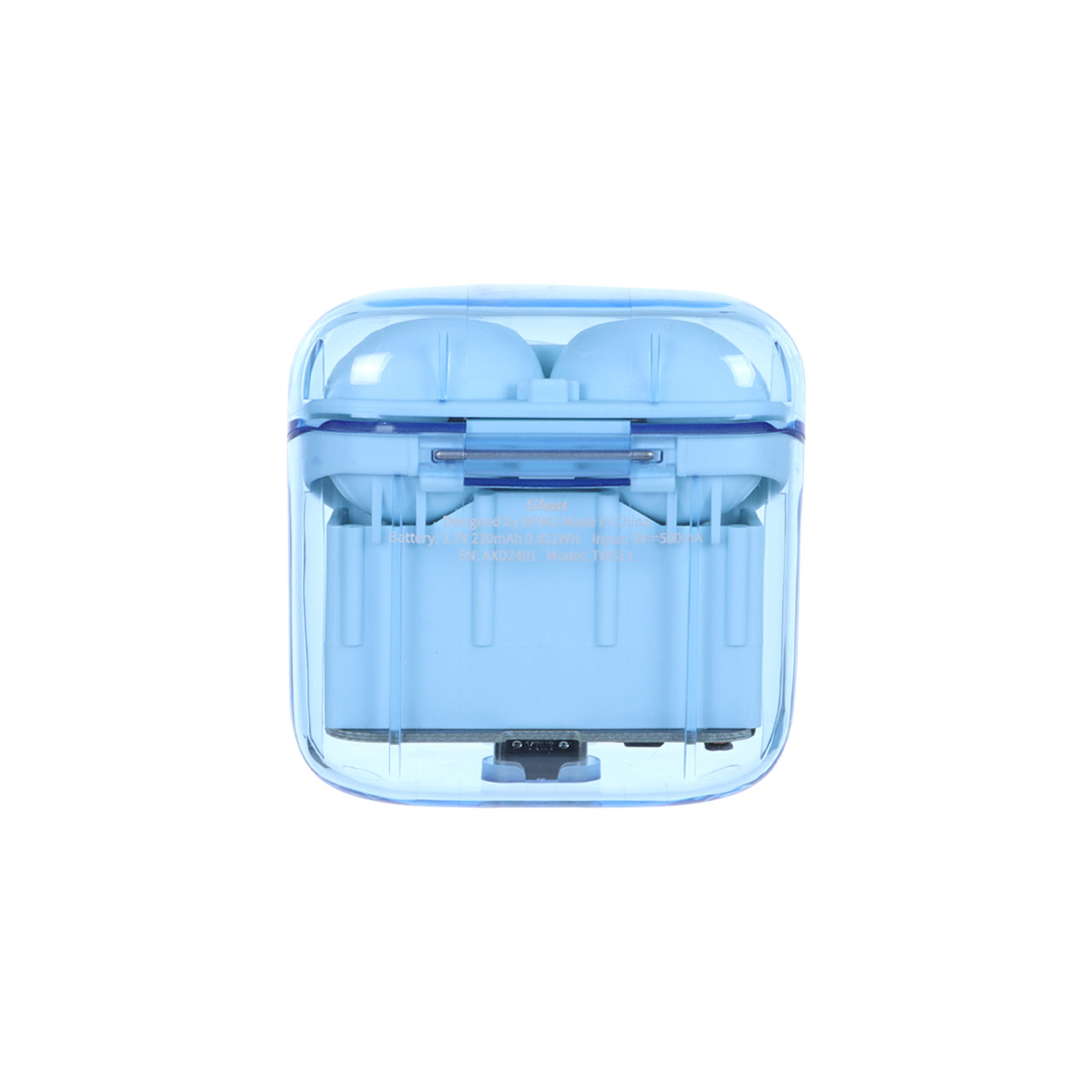 ایرفون بی سیم Wiwu مدل GHOST TWS - آبی