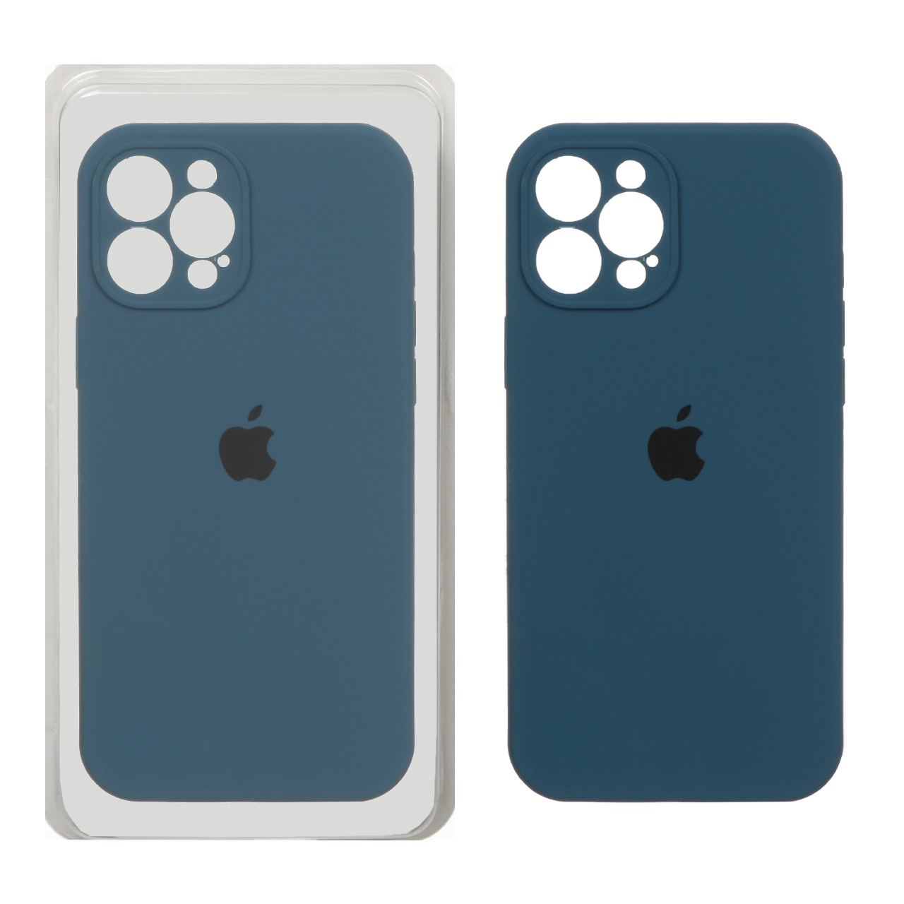 قاب سیلیکونی پاک کنی اورجینال ++A مدل Apple iPhone 12 Pro - سبز کله غازی (پک دار)