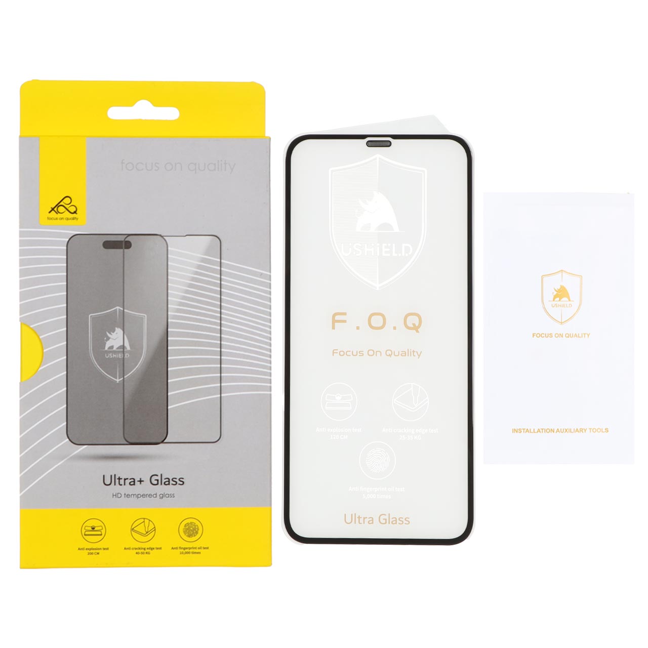 محافظ صفحه نمایش شیشه‌ای اورجینال Ultra Glass Ushield مناسب برای آیفون 11 و آیفون XR