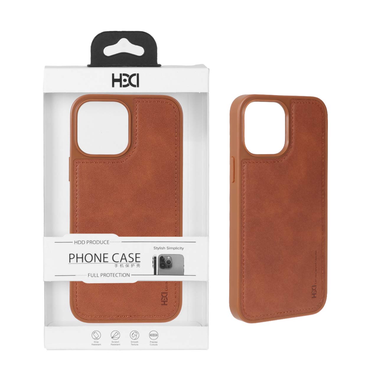 قاب اورجینال HDD دوخت دار Apple iPhone 13 Pro Max - صحرایی