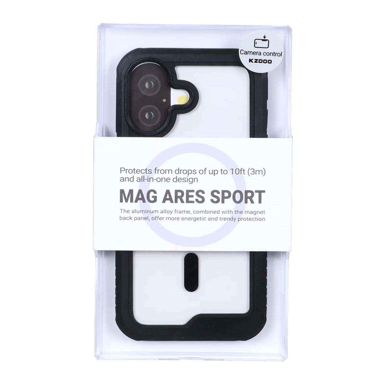 قاب Original KDoo MAG ARES Sport مشکی مناسب برای آیفون 17