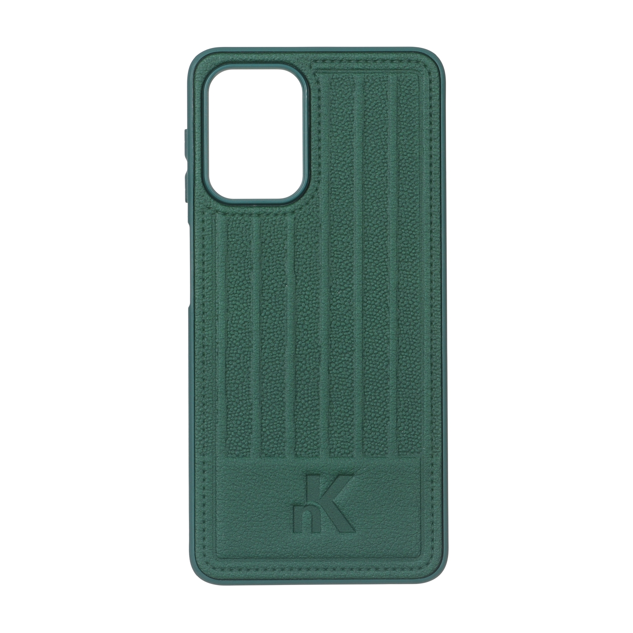 قاب NK چرمی طرح Line Case مناسب برای سامسونگ گلکسی A22 4G، M22، M32 4G و F22 - سبز