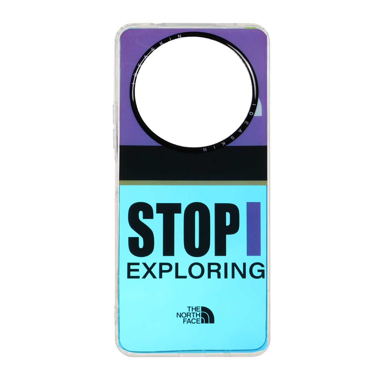 قاب هولوگرامی طرح STOP EXPLORING مناسب برای شیائومی ردمی A3 / A3x / پوکو C61