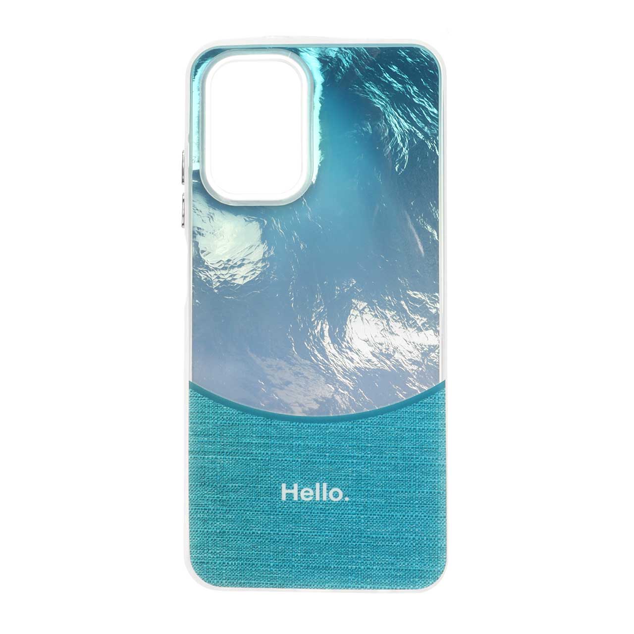 قاب Hello طرح جین Ice آبی مناسب برای شیائومی ردمی نوت 10 4G / ردمی نوت 10 اس / پوکو ام 5 اس