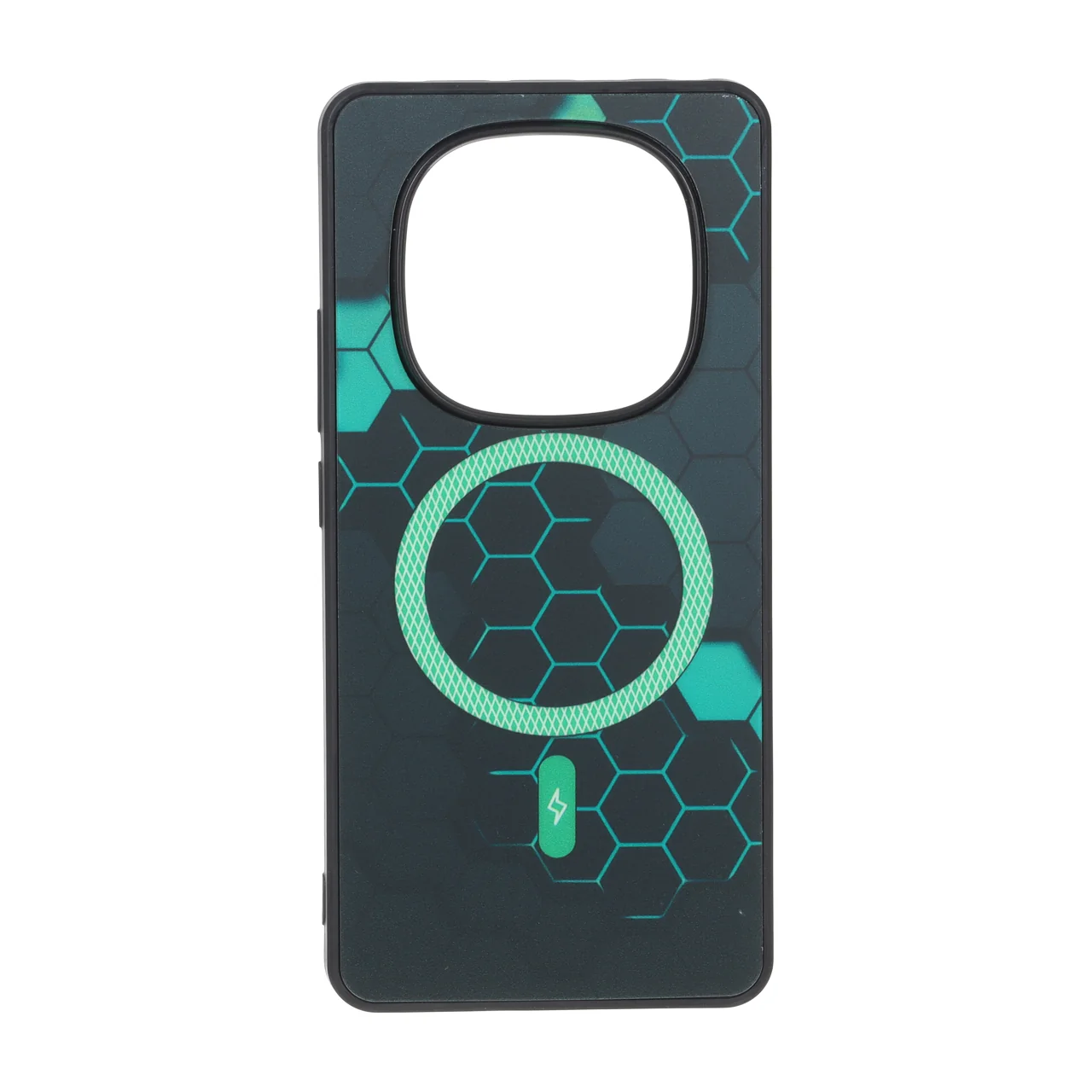 قاب طرح Hexagon مگ سیف هاشوردار مناسب برای شیائومی ردمی نوت 14 پرو 4G