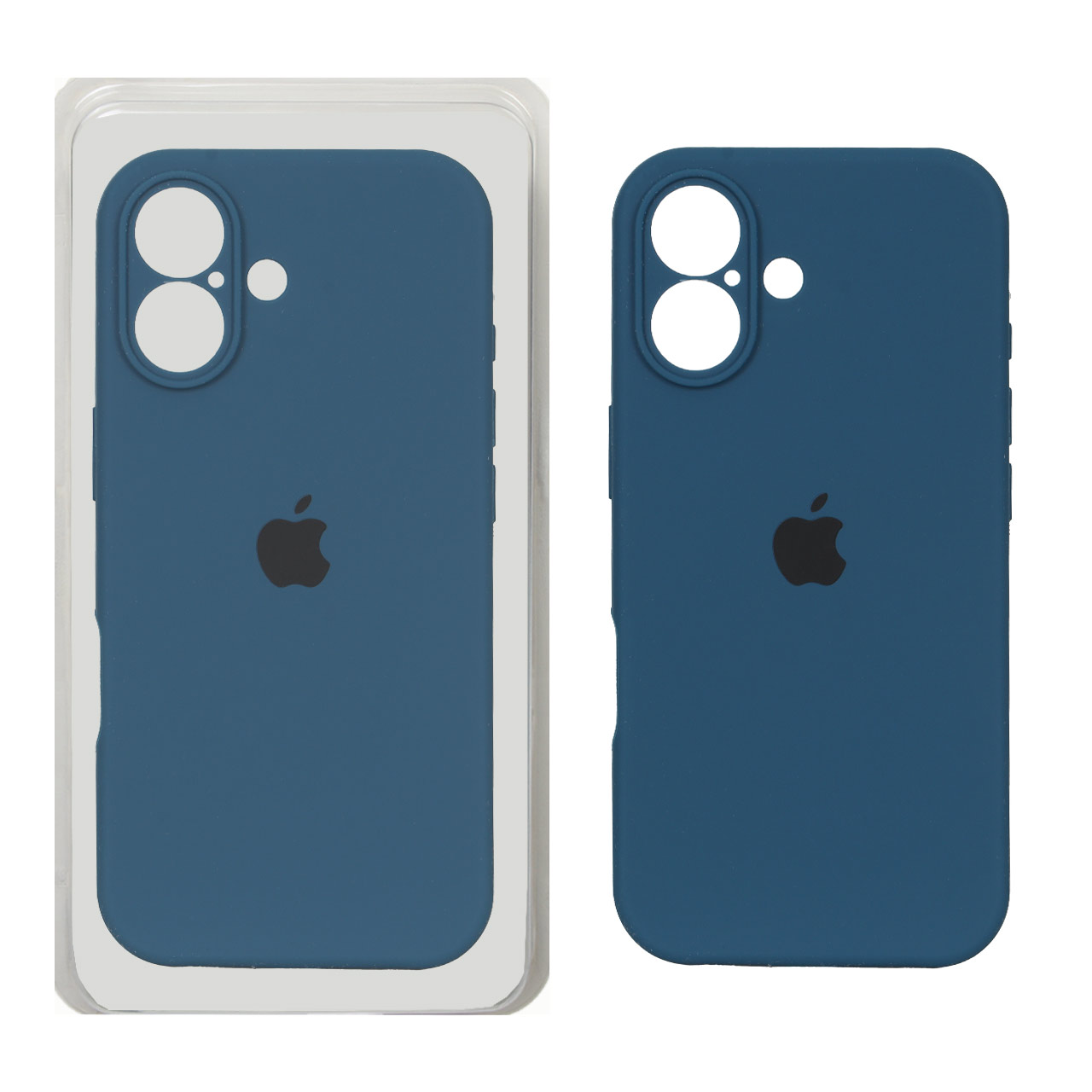 قاب سیلیکونی محافظ لنزدار اورجینال Apple iPhone 17 سبز کله غازی