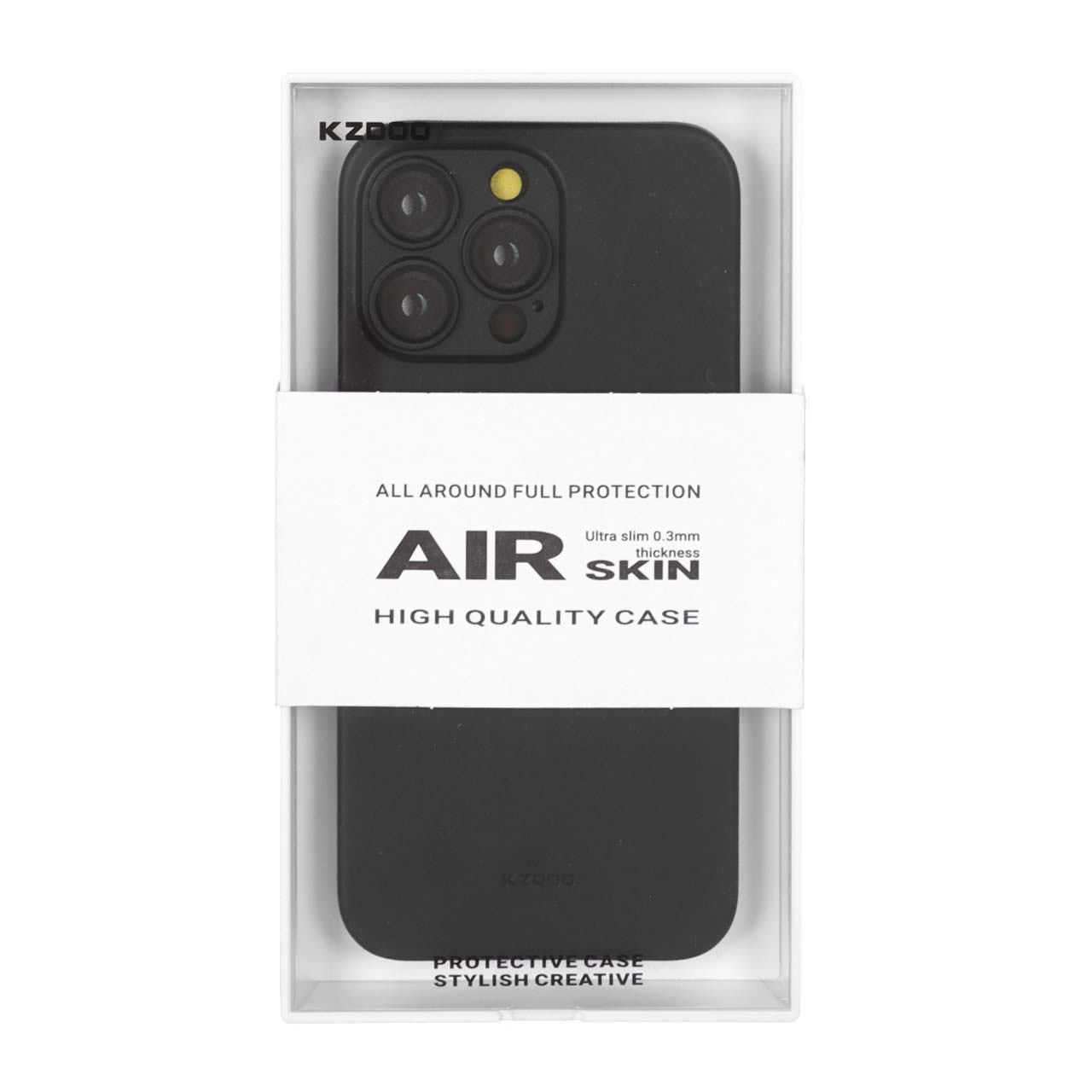 قاب KDoo Air Skin مشکی مناسب برای آیفون ۱۵ پرو مکس