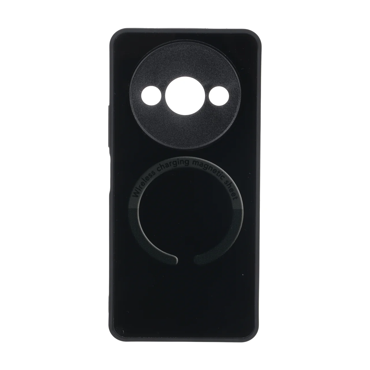 قاب طرح Magnetic Sheet پشت براق محافظ لنز دار مناسب برای شیائومی ردمی A3 / A3x / پوکو C61